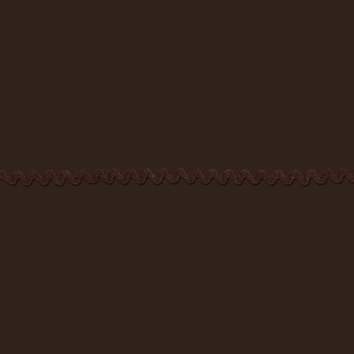 Brown - Ric Rac - 3mm