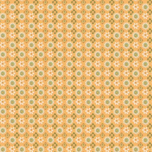 Piece & Plenty - Marigold Blossom Fabric - Lori Hol