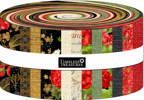 Timeless Treasures - Scarlet Beauty Roll Up