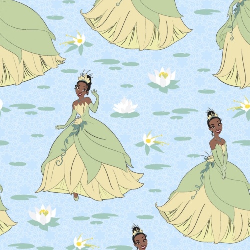 Disney Princess - Tiana - Lily Pad Fabric