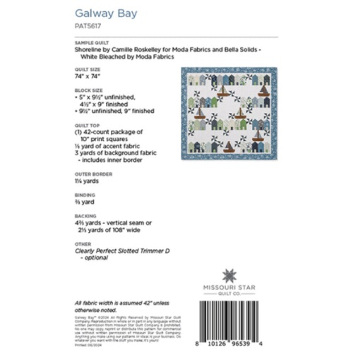 Galway Bay - Quilt Pattern - Missouri Star