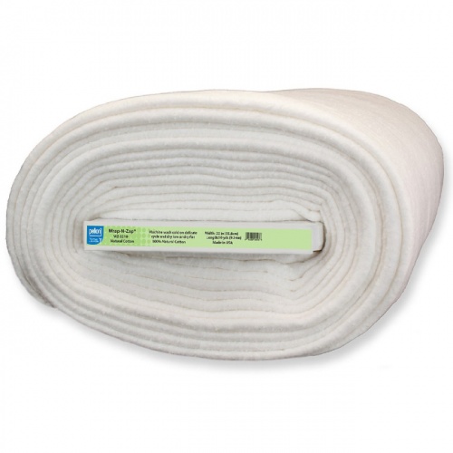 Fat Quarter Shop - FLASH SALE - 80% OFF Wrap-N-Zap Natural Cotton Batting.  Today Only.