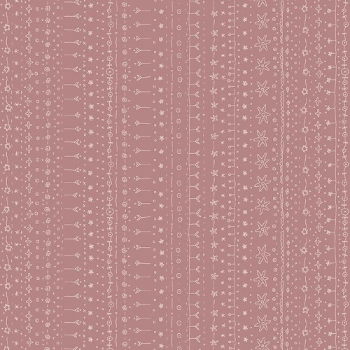 Anni Downs - Simply Be - Mauve Daisy Chain Fabric