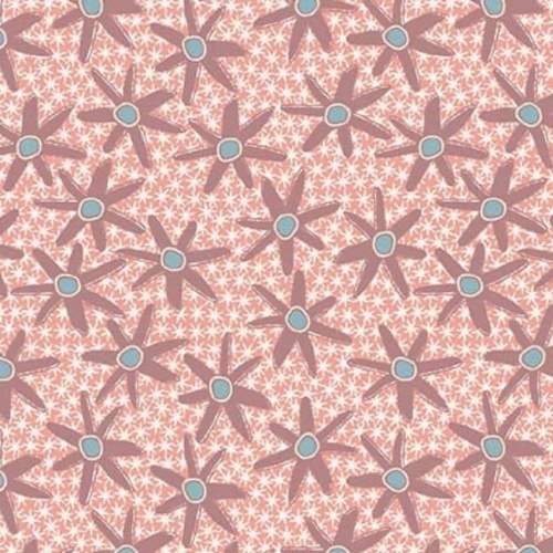 Anni Downs - Simply Be - Pink Daisy Love Fabric