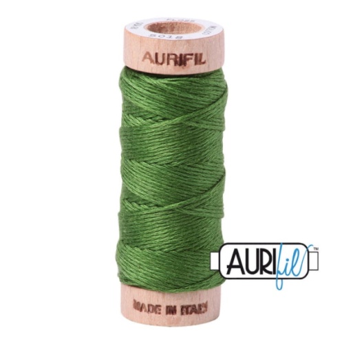 5018 Grass Green - Cotton Embroidery Floss - Aurifloss