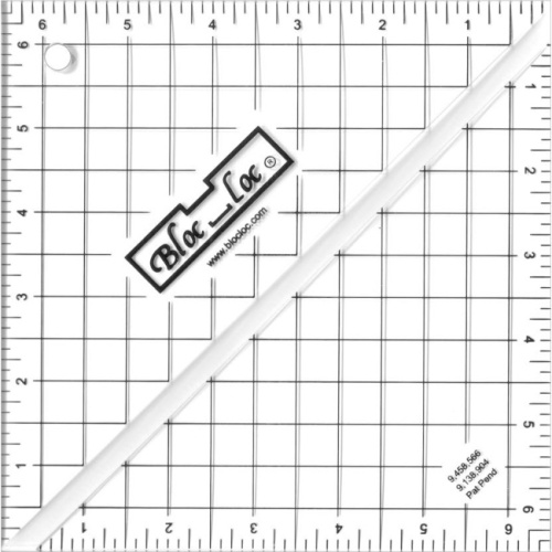 6.5 inch - Half-Square Triangle - Bloc Loc