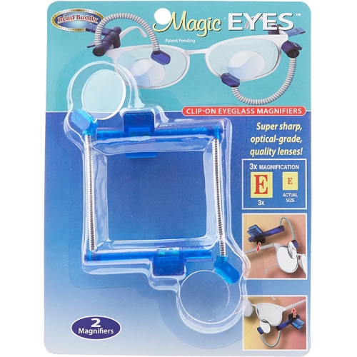 Taylor Seville, Magic Eyes Clip-On Eyeglass Magnifiers
