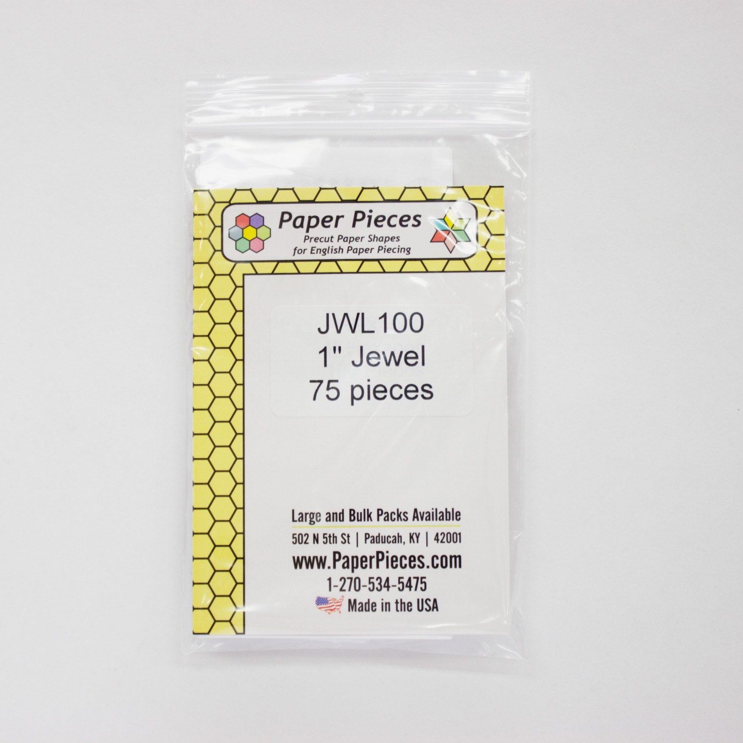 1'' Jewels. 75 pcs