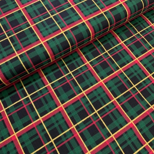 Plaid Christmas Fabric - Fabric Traditions