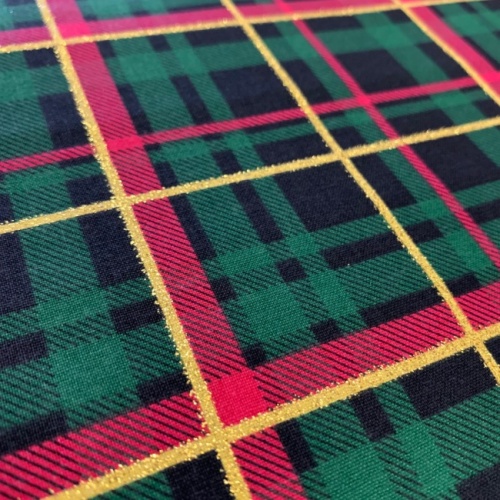 Plaid Christmas Fabric - Fabric Traditions