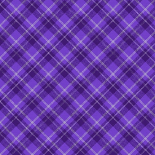 Dark Purple Playful Plaids Fabric