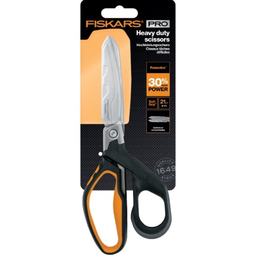 Fiskars - PowerArc Heavy Duty Scissors - 21cm