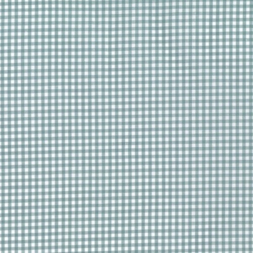 Duckegg Blue - Gingham Check Fabric