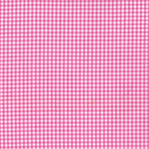 Fuchsia - Gingham Check Fabric