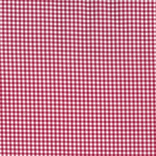 Magenta - Gingham Check Fabric