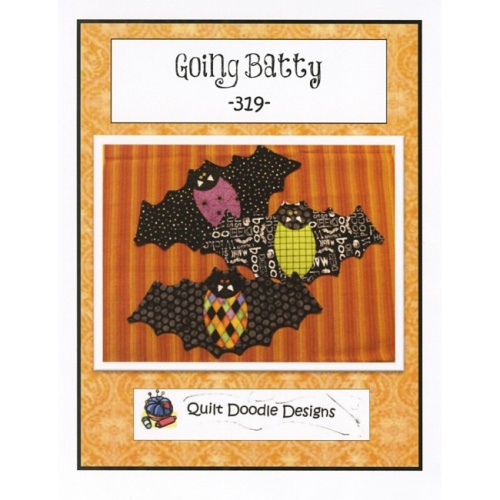 Going Batty Mug Mats Pattern