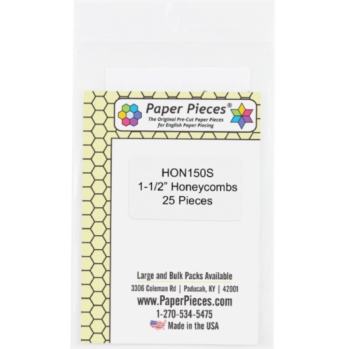 1.5'' Honeycomb Paper Pieces - 25 pack