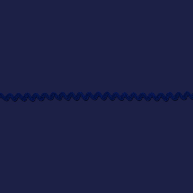 Royal Blue - Ric Rac - 3mm