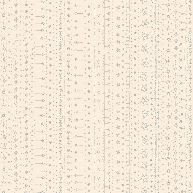 Anni Downs - Simply Be - Cream Daisy Chain Fabric