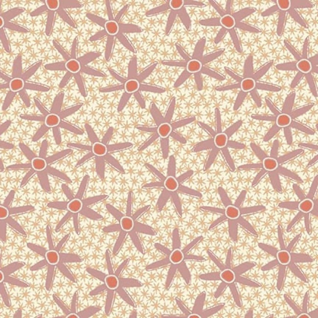 Anni Downs - Simply Be - Cream Daisy Love Fabric