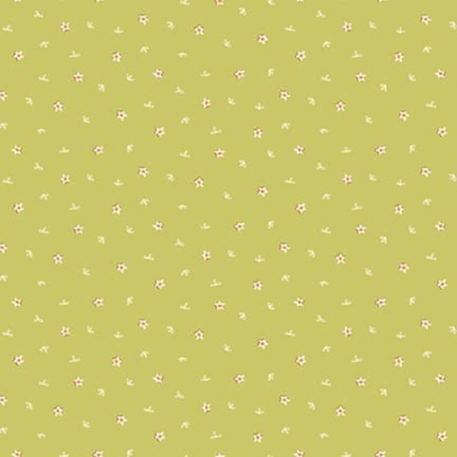 Anni Downs - Simply Be - Green Seedling Fabric