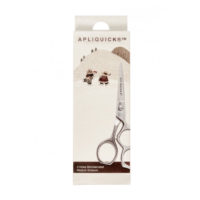 Apliquick Micro Serrated Scissors Medium