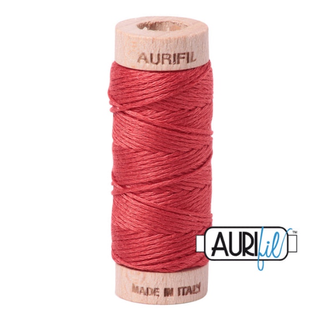 2255 Dark Red Orange - Cotton Embroidery Floss - Aurifloss