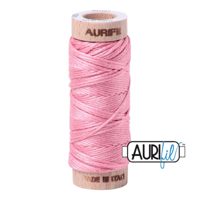 2425 Bright Pink - Cotton Embroidery Floss - Aurifloss