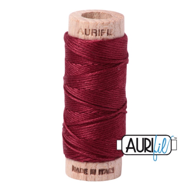 2460 Dark Carmine Red - Cotton Embroidery Floss - Aurifloss