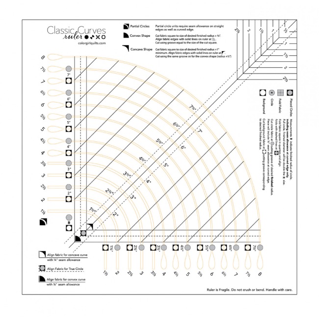 Classic Curves Ruler Redesign