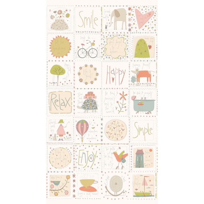 Anni Downs - Simply Be - Cream Main Print Panel