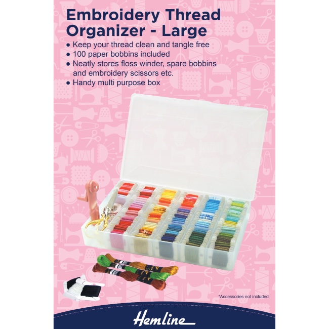 Embroidery Thread Organiser - Large - Hemline