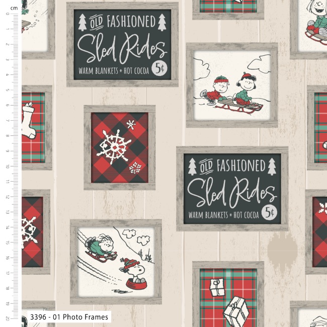 Photo Frames - Snoopy Farmhouse Comforts Fabric