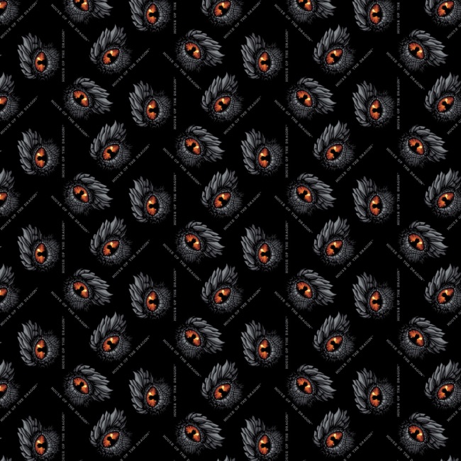 House Of The Dragon Dragons Eye - Game Of Thrones Fabric