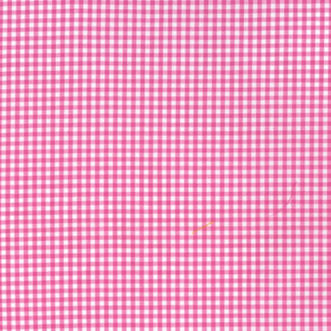 Fuchsia - Gingham Check Fabric