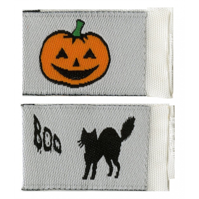 Halloween Tag It Ons Labels - 12pcs