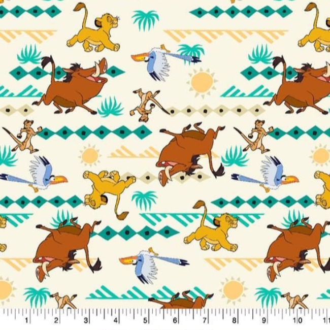 Lion King Characters Fabric | The Quilt Shop