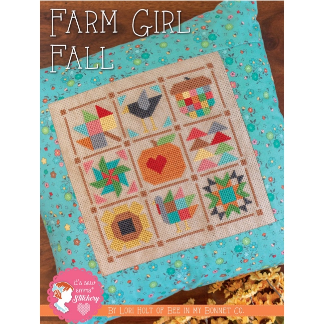 Farm Girl Cross Stitch Pattern - Lori Holt