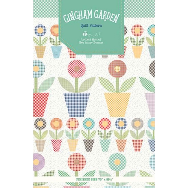 Gingham Garden Quilt Pattern - Lori Holt