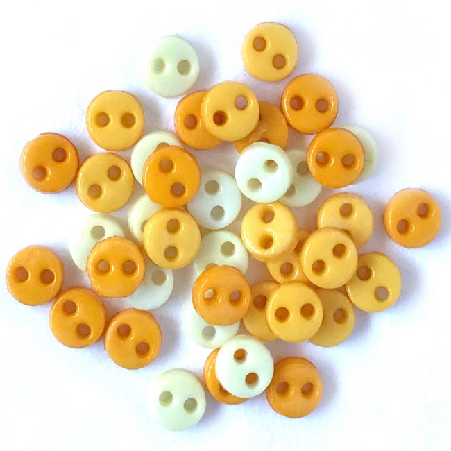 Tiny Micro Sunshine Mix Buttons