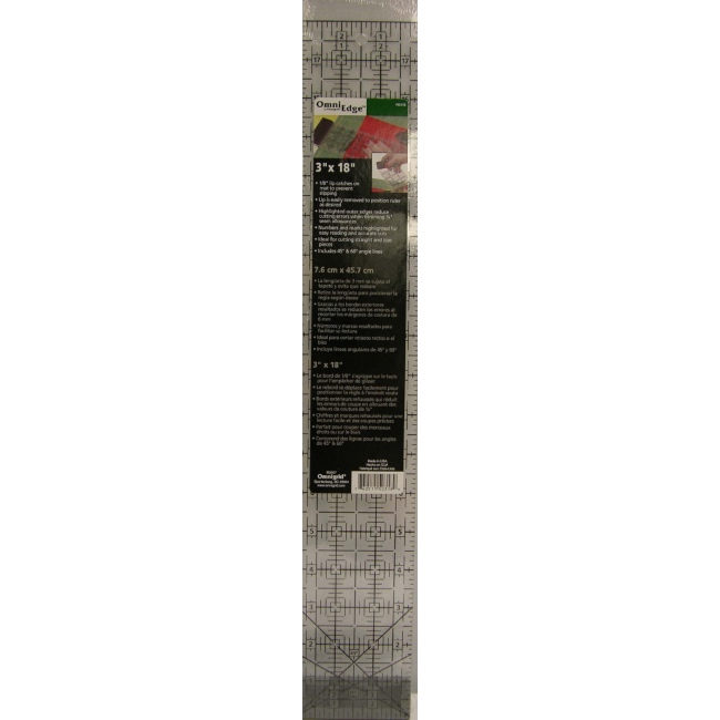 Omnigrid OmniEdge 3'' x 18'' ruler