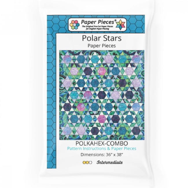 Polar Stars Quilt Pattern and Paper Pieces