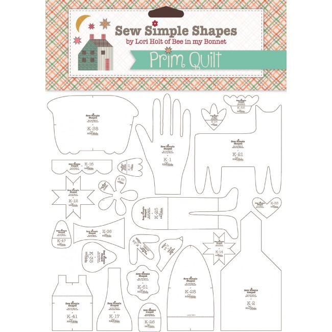 Lori Holt - Prim Quilt Sew Simple Template Set