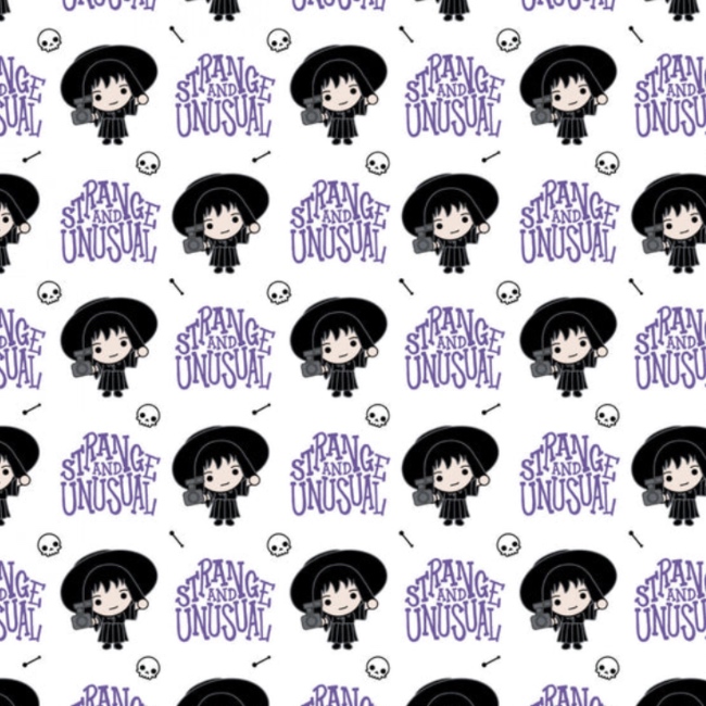 Strange And Unusual Beetlejuice Fabric