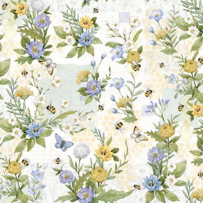 Floral Fabric - Sweet As Can Be - Springs Creative