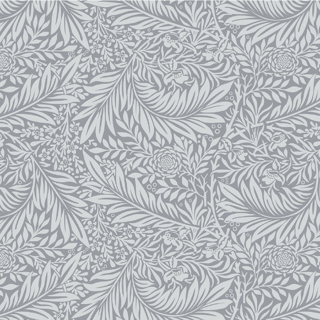 Silver Larkspur - William Morris - Extra Wide Backing Fabric