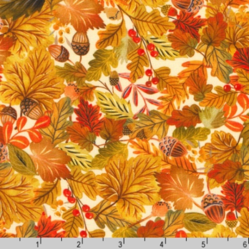 Harvest - Autumn Leaves Fabric - Robert Kaufman