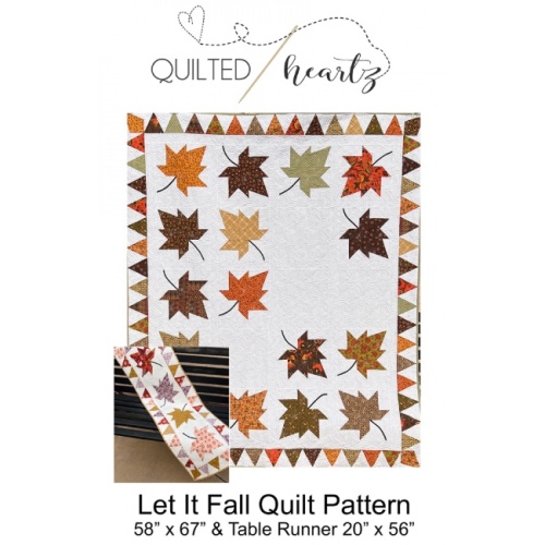 Let It Fall Quilt and Table Runner Pattern