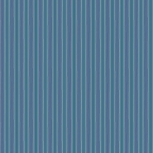 Lori Holt - Autumn Stripe Harvest Fabric - Denim