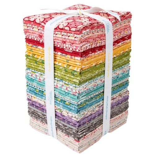 Lori Holt - Piece and Plenty Fat Quarter Bundle - 48pcs